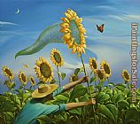 Vladimir Kush One Day in the Life painting